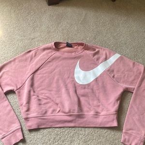 Nike cropped sweatshirt